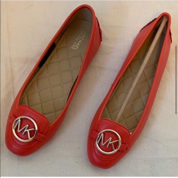 MICHAEL Michael Kors Shoes - NIB Michael Kors Lillie Flats Sea Coral